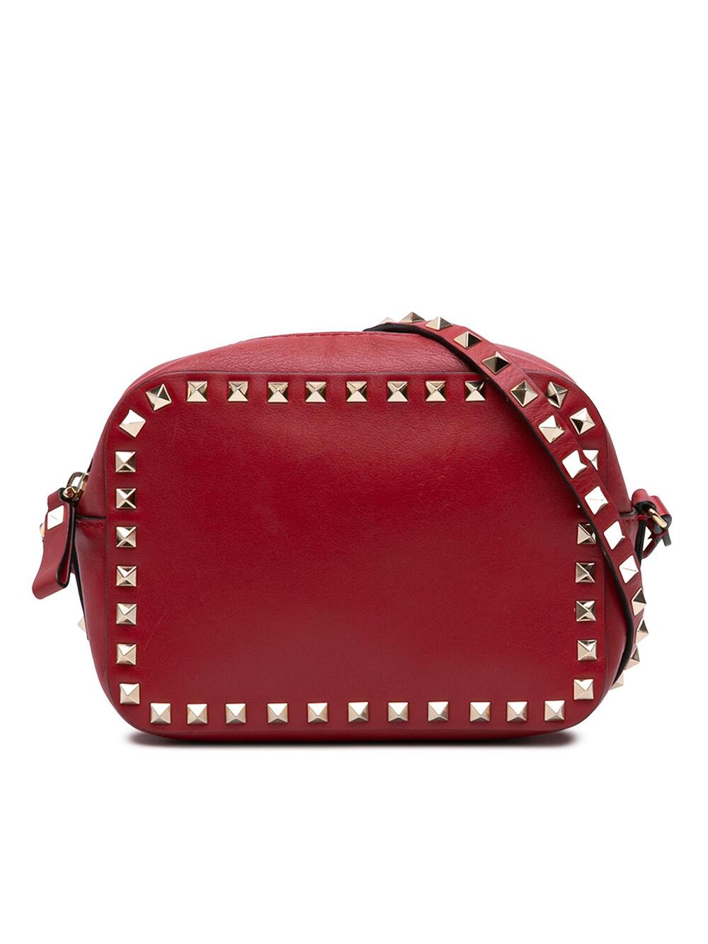 Valentino Leather Rockstud Camera Bag #309406V51B